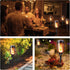 6 Pack Toodour Solar Torch Flame Lights, Solar Lights Outdoor with Flickering Flame, Waterproof Patio Light Landscape