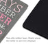 Pink Inspirational Quote Mouse Pad, Non-Slip Rubber Base, Waterproof Gaming Mouse Pad for Laptop, Office