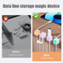 Frayot (3Pack-Star) Cable Clips for Nightstand,Cord Holder Organizer with DIY Surface Design
