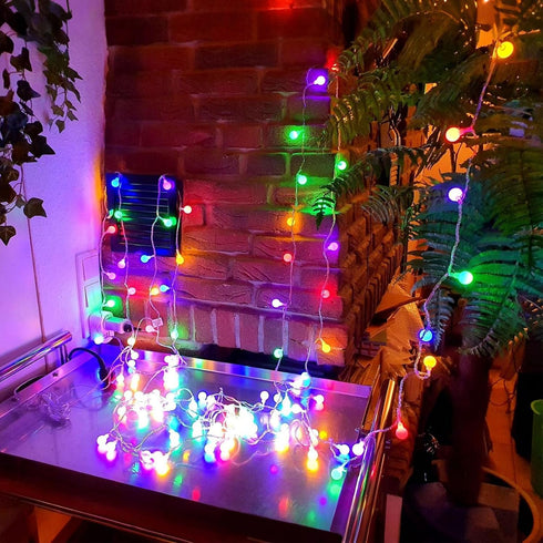 Battery-Operated Globe String Lights for Indoor & Outdoor Decor