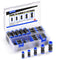 TAILONZ PNEUMATIC 50 pcs Straight Push Connectors, Quick Release Air Line Fittings for Various Tubes