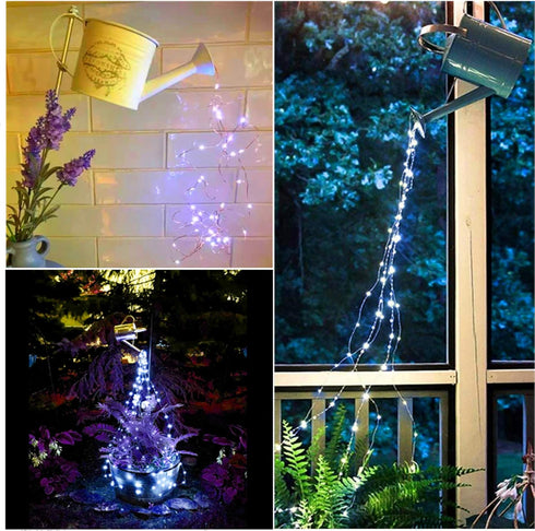 ZNYCYE Solar String Lights Outdoor, 220LED 8 Modes Waterproof Fairy Lights for Garden Patio Tree Christmas Party