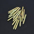 20pcs M5 40mm Dowel Iron Double Ended Zinc Plating Self-Tapping Thread to Wood Dowel