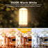 6 Pack Dimmable G9 Bulb 4W (40 3000K G9 Bulb T4 G9 Bulbs Chandelier,120V 450LM 360 G9 Bulb DAYBEETER LED Watt