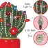 Ceramic Christmas Tree Night Light - Plugin Christmas Tree with Lights - Lighted Vintage Ceramic Tree - Mini Christmas