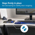 Kensington Duo Gel Mouse Pad with Wrist Rest, Ergonomic Non-Skid Gel Mouse Pad for Computer, Laptop, Office & Home 9.6"