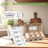 500 1 2.64 Inch Packaging Pcs Egg Carton Stickers, * Please Return Egg cartons Labels Self Adhesive Waterproof for Eggs