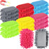 Sherr 18 Pcs Microfiber Shag Magnetic Dry Erase Erasers - Washable Colorful Whiteboard Erasers for Home Office