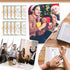 Fulmoon 120 Set Employee Appreciation Gifts with Thank You Bookmark Cards, Bamboo Pens, and May You Be Proud Sign for