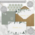 Set 30 ZICOTO Beautiful Thank You Card - Elegant Blank Cards with Envelopes & Stickers - Ideal for Weddings, Business