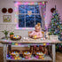 200 66 JMEXSUSS LED Easter Lights Outdoor Indoor for Decorations, Ft Connectable Pastel Easter Lights String Clear Wire