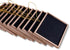 Super Z Outlet Mini 3" x 4" Wooden Frame Hanging Chalk Blackboard for Arts & Crafts, 12 Pack