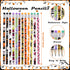 Halloween Pencils with Eraser Assortment, Themed Wooden Pencils for Halloween Party Favor Supplies, 12 Style (120)