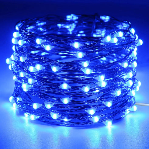20 120 RUICHEN Ft LED USB Fairy String Lights with On/Off Switch, Waterproof Copper Wire Lights for Bedroom Wall