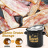 Generic Bacon Grease Saver with Strainer & Lid Rustic Farmhouse Fat Container, Includes Spatula and Spoon, Large