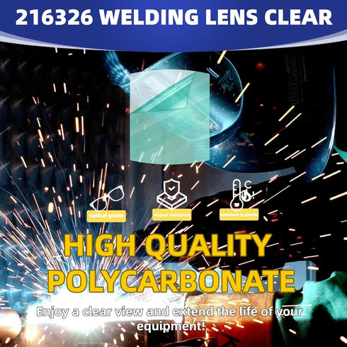 WZKO 10pcs 216326 MP-10 Front Lens Cover Helmet Outside Clear Lens Cover Replacement Compatible EIite Tltanium