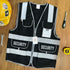 9 Security Vest for Security Guard Pockets, Meets ANSI