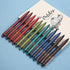 Mr. Pen Retractable Gel Pens, 12 Pack, Black Ink, Fine Point 0.5mm, Fast Dry, Aesthetic Pens for Journaling