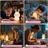 Changing,3 Dimmable/Timmer FAMIDUO Bunny Night Light, Rabbit Lamp for Kids, Rechargeable LED Nightlight for Easter