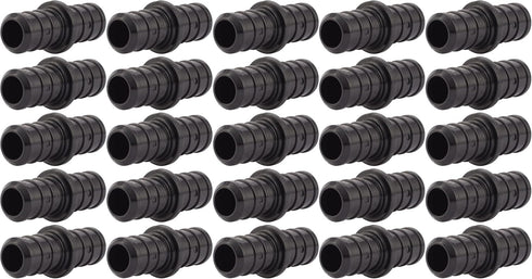 SharkBite 1/2 Inch Poly Crimp Coupling, Pack of 25 for PEX Pipe