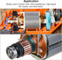 PATIKIL Electric Motor Commutator, 12 Gear Teeth, 8mm ID, 18.8mm OD for Motor Spare Parts