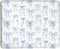 XUNLURY Coquette Blue Bow Mouse Pad, Preppy Girly Blue Aesthetic Mousepads for Wireless