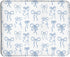 XUNLURY Coquette Blue Bow Mouse Pad, Preppy Girly Blue Aesthetic Mousepads for Wireless