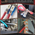 150pcs Battery Cable Ends Assortment Kit - 70Pcs Ring Wire Terminal Connectors & 80Pcs Heat Shrink Tubing for Marine
