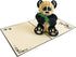 DEVINE Popup Cards Panda Pop Up Card | Funny 3D Birthday Cards for Women Mom Wife | Love Mother Kids Son Daughter