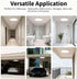 GYLTDORHOZT 12W/18W/24W/36W 6500K Closet, Shower12W LED Ceiling Light with Radar Motion Sensor, Motion Activated Light