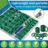595 Pcs Automotive AC O Rings Kit, SAE and Metric Air Conditioning Orings Assortment Set for Seal Repair