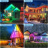 JZVGEN 150FT IP67 Permanent Smart RGB LED Eaves Outside Lights, Music Sync, Timing Function, Remote Control