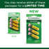 Erasers, Pencil Shaped, Latex-Free, Yellow, 3-Pack (38953) TICONDEROGA