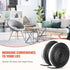 4 Rolls 120 Inch Felt Strip with Adhesive Backing for Protecting Furniture and DIY (Black, 0.5 Inch)