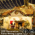 oopswow Lights,33ft 100LED 8 Warm White Christmas String Lights,Twinkle Lights Plug in with Modes, Indoor Outdoor