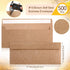 Jutom 500 Pcs Kraft Envelopes, Letter Size Bulk #10 Business Security Envelopes, 4-1/8 x 9-1/2 in Flap