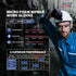 Safety Work Gloves Micro-Foam Nitrile Coated, 6 Pairs Seamless Knit Touchscreen Nylon Gloves for Home Improvement