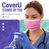 50 2,000 1, 3-Ply Commuting Medtecs Face Mask Disposable Available in & pcs ASTM Level Breathable, Soft Fit Adult Size