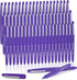 Lelix Felt Tip Pens, 60 Purple Pens, 0.7mm Medium Point, Felt Tip