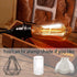 Mikniri Kit,4 Pack E26 E27 12.14FT Dimmable Vintage Plug in Hanging Light Industrial Style Pendant Lighting Lamp Socket