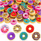 Donut Erasers, 100 Pieces 3D Cute Food Mini Erasers, Novelty Pencil Erasers for Candy Party Favor Gift Filling and Art