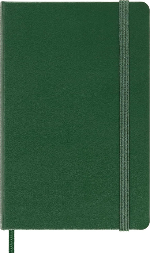 Moleskine Notebook, Pocket, Ruled, Myrtle Green, Hard Cover (3.5 x 5.5) by Moleskine