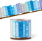 BeYumi Snowflake Bookshelf Border Trim - 65ft Winter Snowflake Books Rolled Border