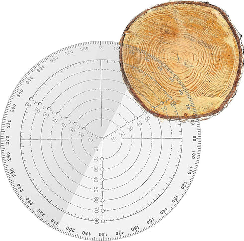 Round Center Finder Tool, Woodworking Compass for Wood Turner Bowl Lathe Acrylic Drawing Circle Diameter (200mm/8")