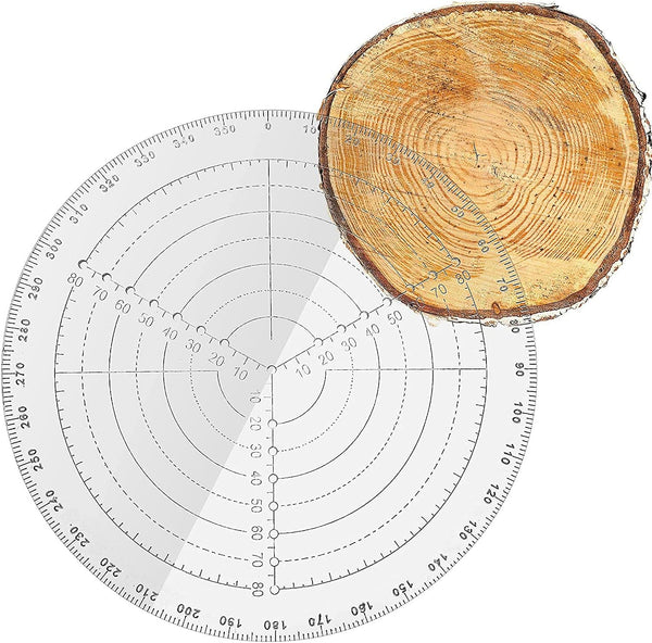Round Center Finder Tool, Woodworking Compass for Wood Turner Bowl Lathe Acrylic Drawing Circle Diameter (200mm/8")