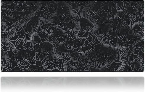 Mega Size Gaming Mouse Pad - Anti Slip Rubber Base - Large Desk Mat with Stitched Edges - 48" x 24" x 0.16" (Mega,