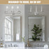 3 (Bulbs Bathroom Vanity Light, Light Brushed Nickel Vanity Lights, Candle Bathrooms Wall Sconces, Bathroom Lighting