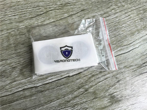 YARONGTECH 50pcs RFID Sticker Tag 13.56mhz Round 25mm Adhesive Back
