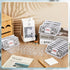 Geetery 4 Pcs Clear Acrylic Cash Tray for Cash Stuffing, Mail Sorter Organizer for Desk, Envelope, Bill, and Business