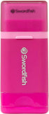 Swordfish “Combo” Pencil Sharpener and Eraser – Pink